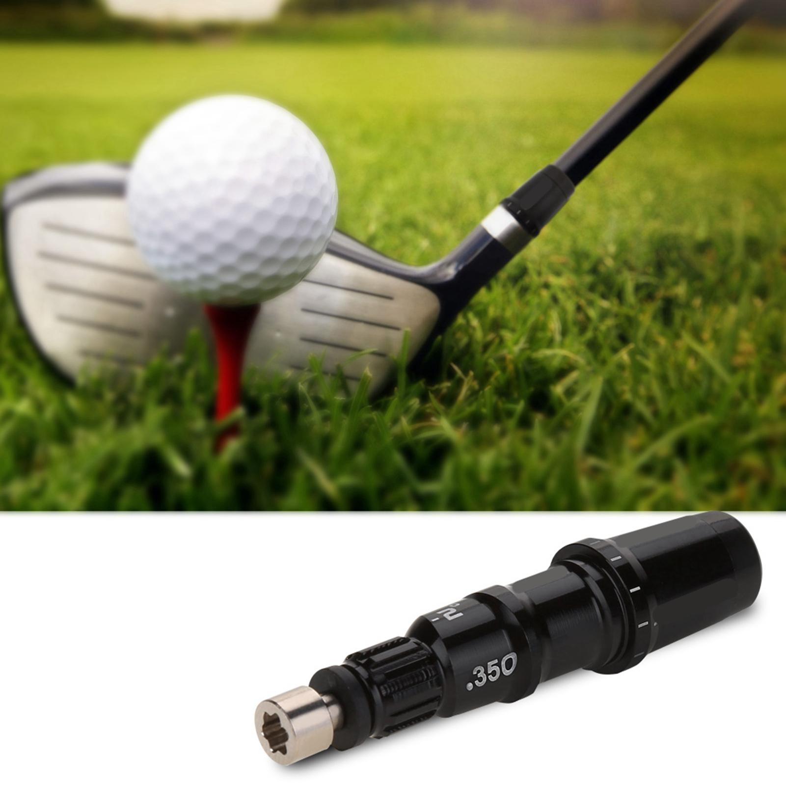 Accesorio de funda adaptadora de varilla de golf de aleación de aluminio duradero para driver TaylorMade M3 M4 0.35