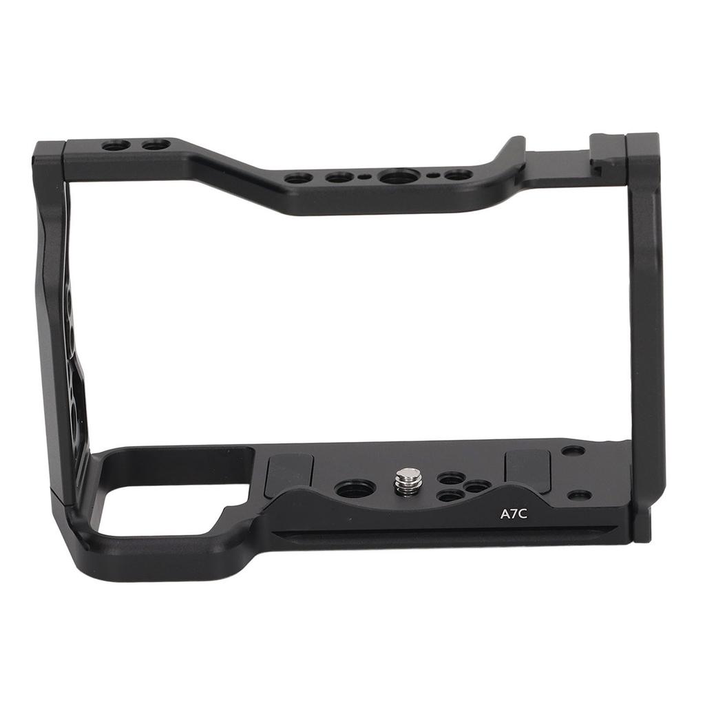 Aluminum Alloy Camera Cage Full Camera Cage with 14 Inch Screw Hole for A7C Camera AF386