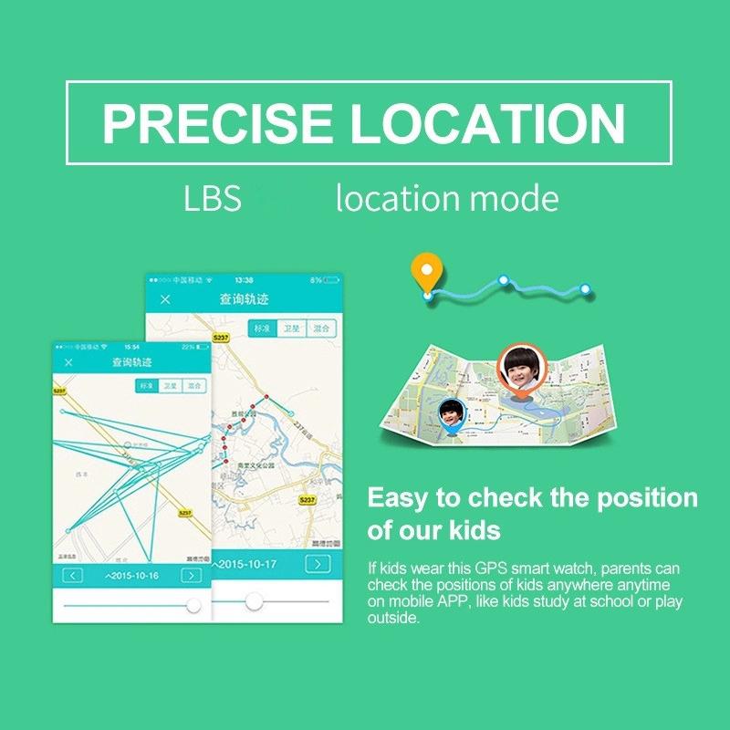 Çocuklar İçin Akıllı Saat - Konum, Kamera, Video, Müzik, Oyunlar, Alarm, Hesap Makinesi