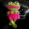 45cm Sad Frog Plush Toy Soft Stuffed Pillow Expression Pepe The Sad Frog Animal Plush Doll Birthday GIfts For Kids 2025