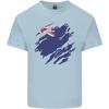 Torn New Zealand Flag Zealander Kiwi Day Unisexs Light Cotton TShirt
