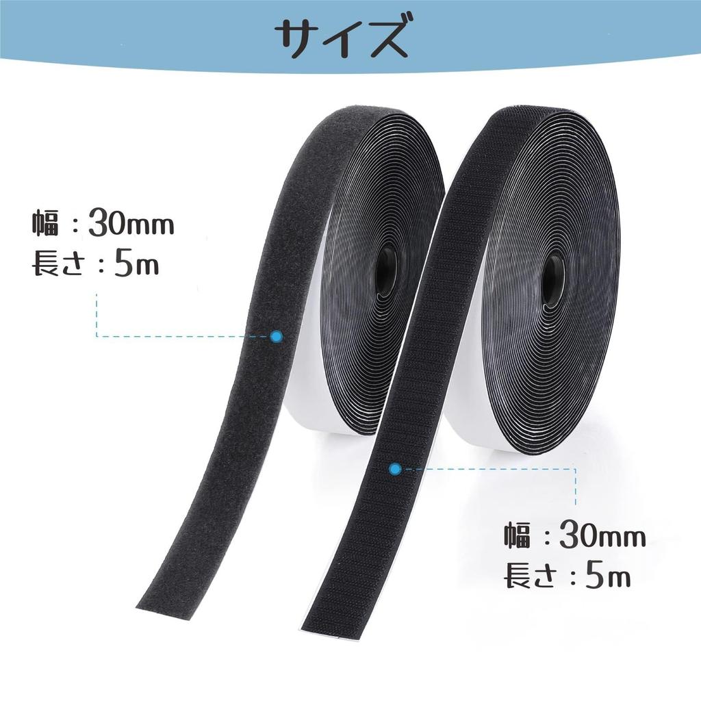 Velcro fastener with double-sided tape, super strong magic adhesive tape,