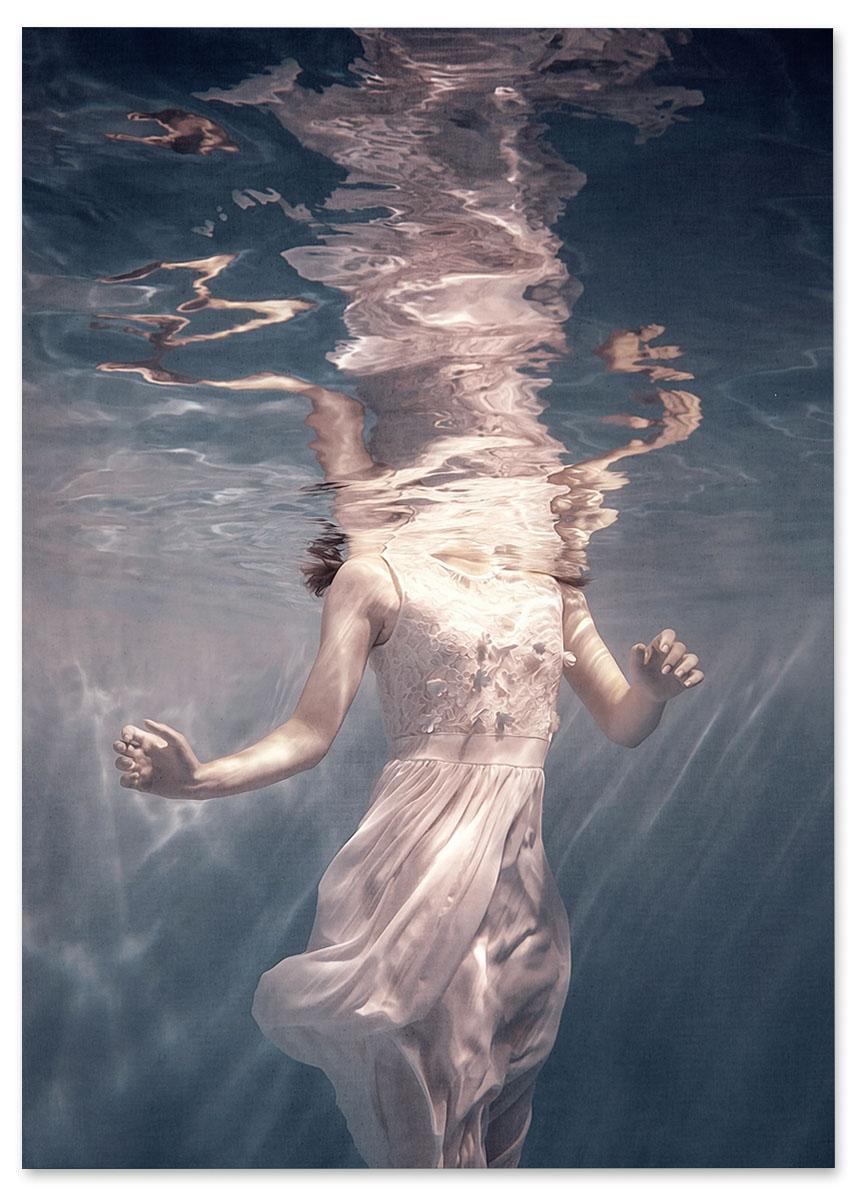 

Plakat obraz głębia pod wodą 30x40 cm