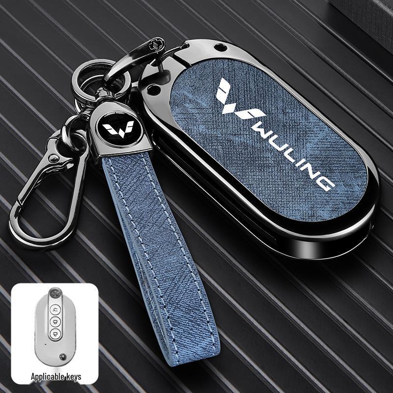 Wuling Hongguang S Key Cover: Metal Shell for Mini EV, Journey S3, New Hongguang Plus & Journey Yang Protection