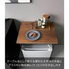 Yamazaki Refrigerator Rack with Drawer, 45L, Black, W53 x D45.2 x H66.8cm, Tower 1488