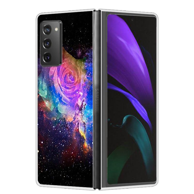 For Samsung Galaxy Z Fold2 Fold4 Fold5 Case Shockproof Hard Plastic PC Back Cover For Samsung Galaxy Z Fold 3 5 4 5G Phone Cases