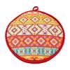 Tortilla Warmer Pouch 11.81in Microwavable Fabric Tortilla Heater Pouch Insulated Heat Keeper for Flour Pancakes Tacos