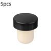 5pcs Reusable T-shaped Bottle Stoppers Corks for Wine Perfect for Long-term Storage