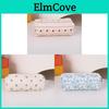 Cotton Fabric Mini Pencil Case With Floral Pattern For Students And Travel Storage