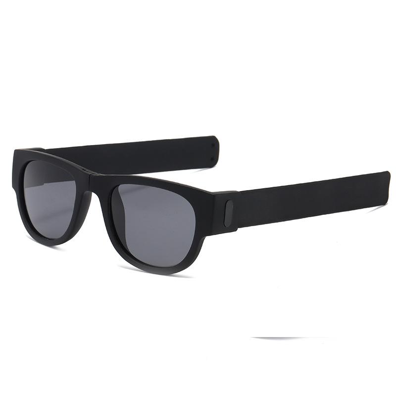 Summer UV400 Sunglasses Fashion Sports Wrist Fold Ring Glasses Outdoor Travel Beach Sun Eyewear UV Protection