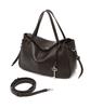Athe Vanessabruno [Demain] Dark Brown Leather Deman Tote Bag S Aaba6F281W3
