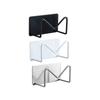 1Pcs Wall Mounted Hair Dryer Holder Hair Curler Straightener Stand Self Adhesive Stainless Steel Storage Rack Bathroom Organizer