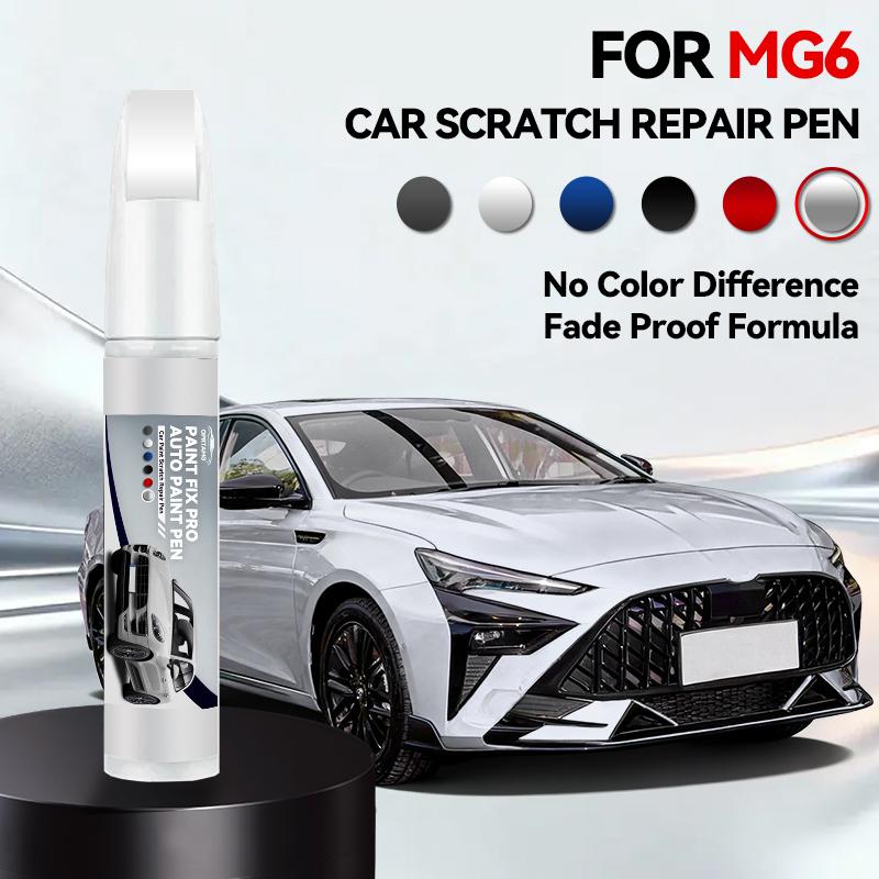 

Hot Car Dedicated For MG 6 Car Paint Repair Pen Touch Up Scratch Remover DIY Auto Accessories Red RSJ White 018 Gold DSA Gray 02 срібний