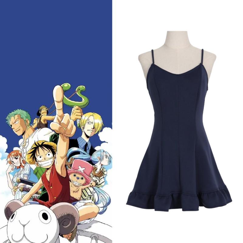 Piece One Nico Robin Cosplay Costume Dress Halloween Party Stage Performance