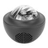 Night Light Projector Bluetooth Speaker Music Projection Lamp for Gaming Room Home Theater Room Decor Aurora Black
