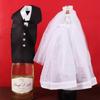 Ceremonial Dress Wedding Wine Bottle Cover Exquisite Wine Bottle Bag  Bedroom Living Room