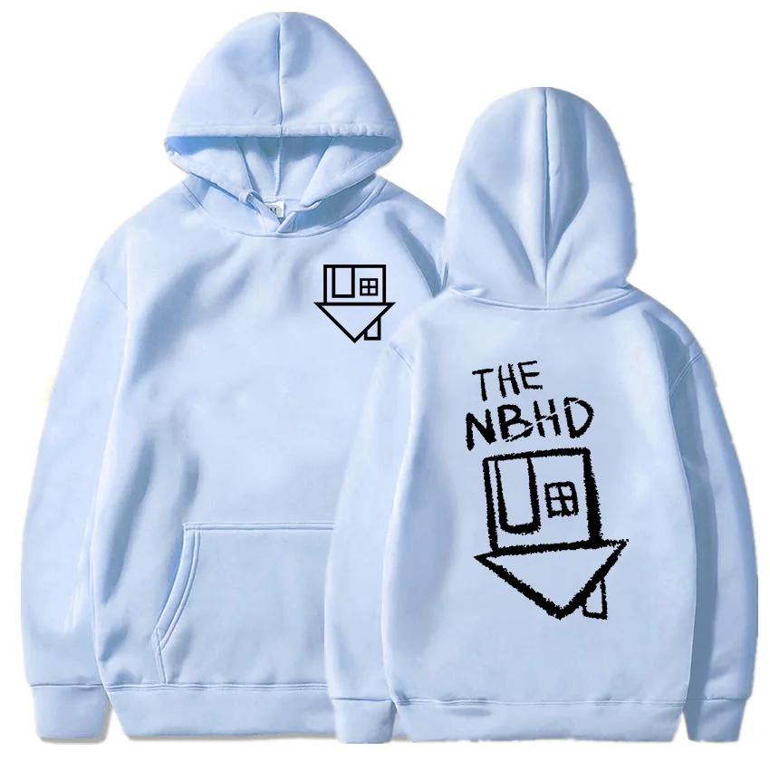 2025women and Men Clothes The Neighbourhood Band Printing Sweatshirts Unisex Streetwear Winter Soft Comfortable Hooded Pullovers