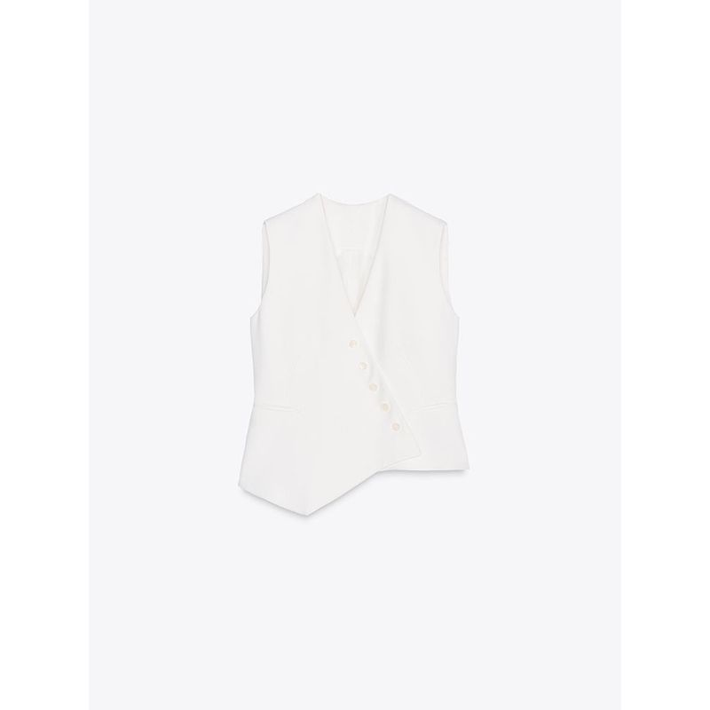 Za2025 Spring New Women Clothes Sleeveless Vest 9123044 800 Mid-Waist Trousers 9123045 800