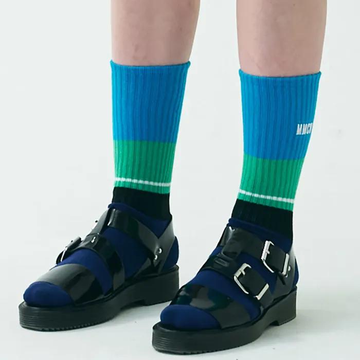 MMCW LONG SPORTS SOCKS/NAVY