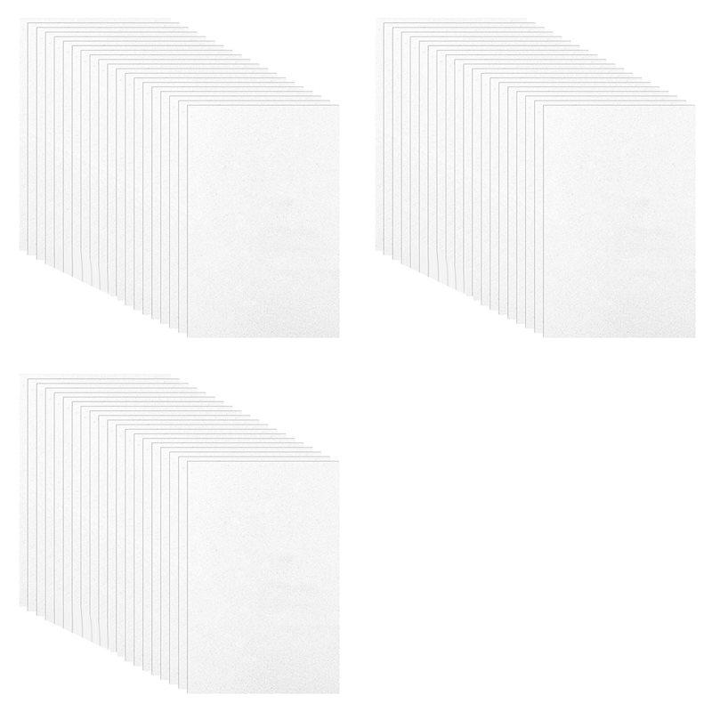 Multifunction 60 Pcs 3Mm Embroidery Foam 6 X 9 Inch EVA Foam Sheets For 3D Embroidery Arts And Crafts, DIY Projects, Hand Sewing белый
