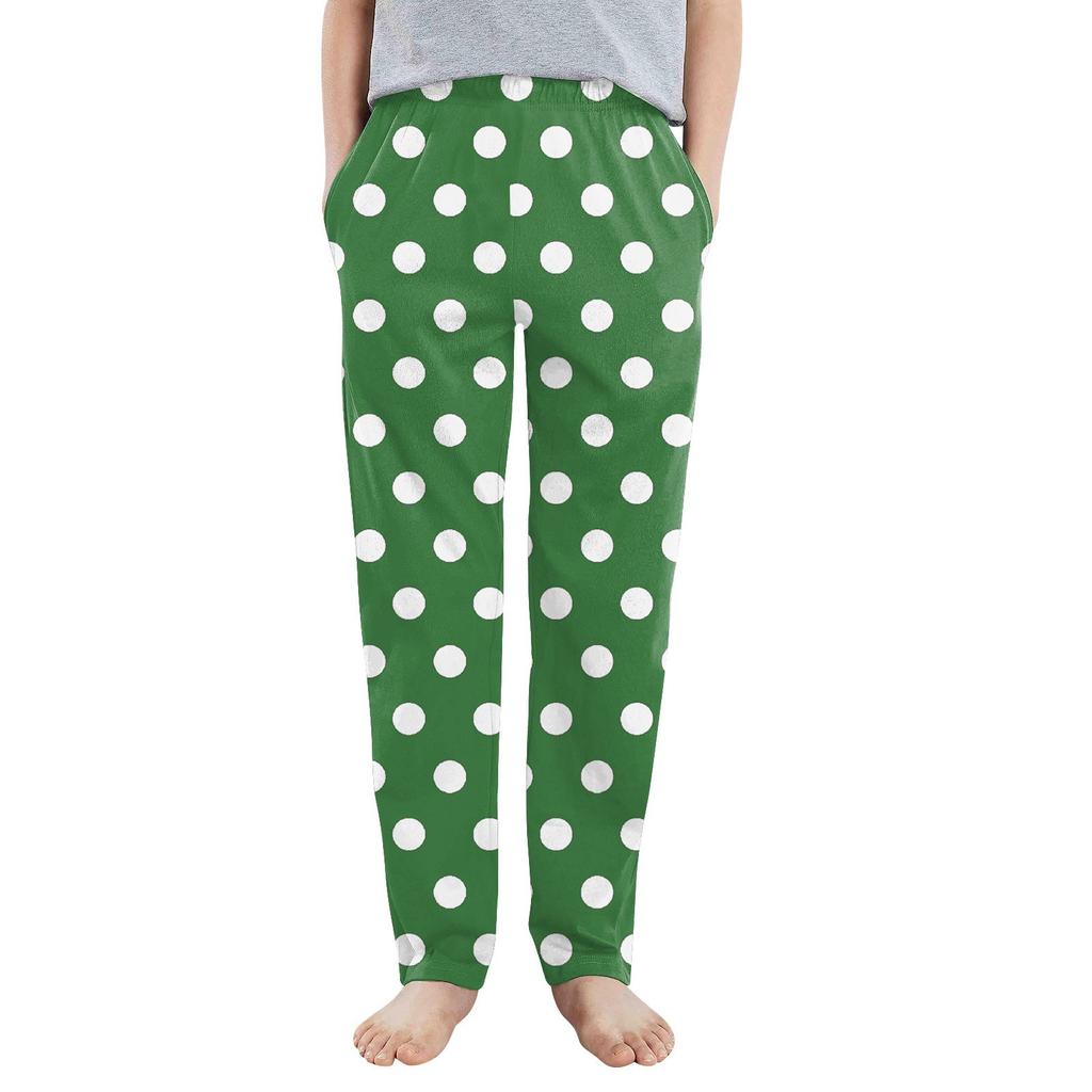 Kids' Casual Pants - Solid Color Sport Pants With Pockets