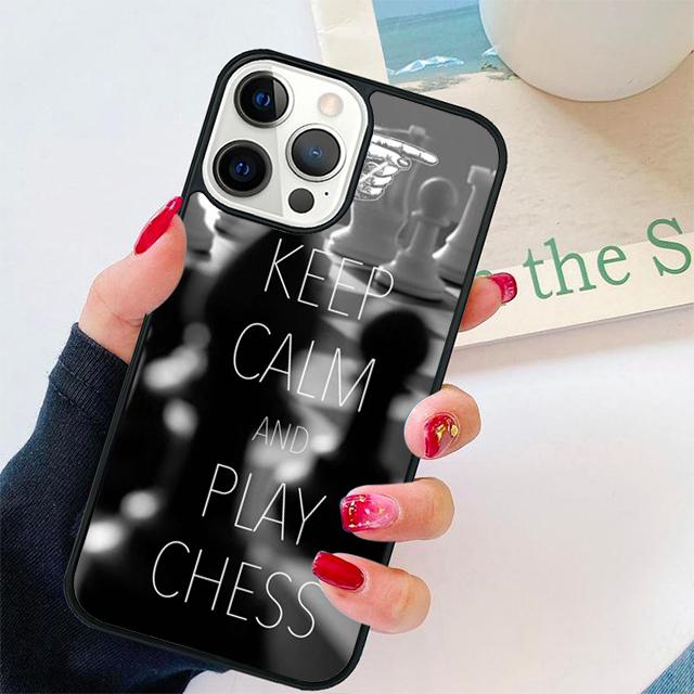 Schachbrett Muster Handyhülle Cover Für iPhone 17 Air 15 16 14 13 12 Pro Max 11 Pro Max Plus Hülle Shell