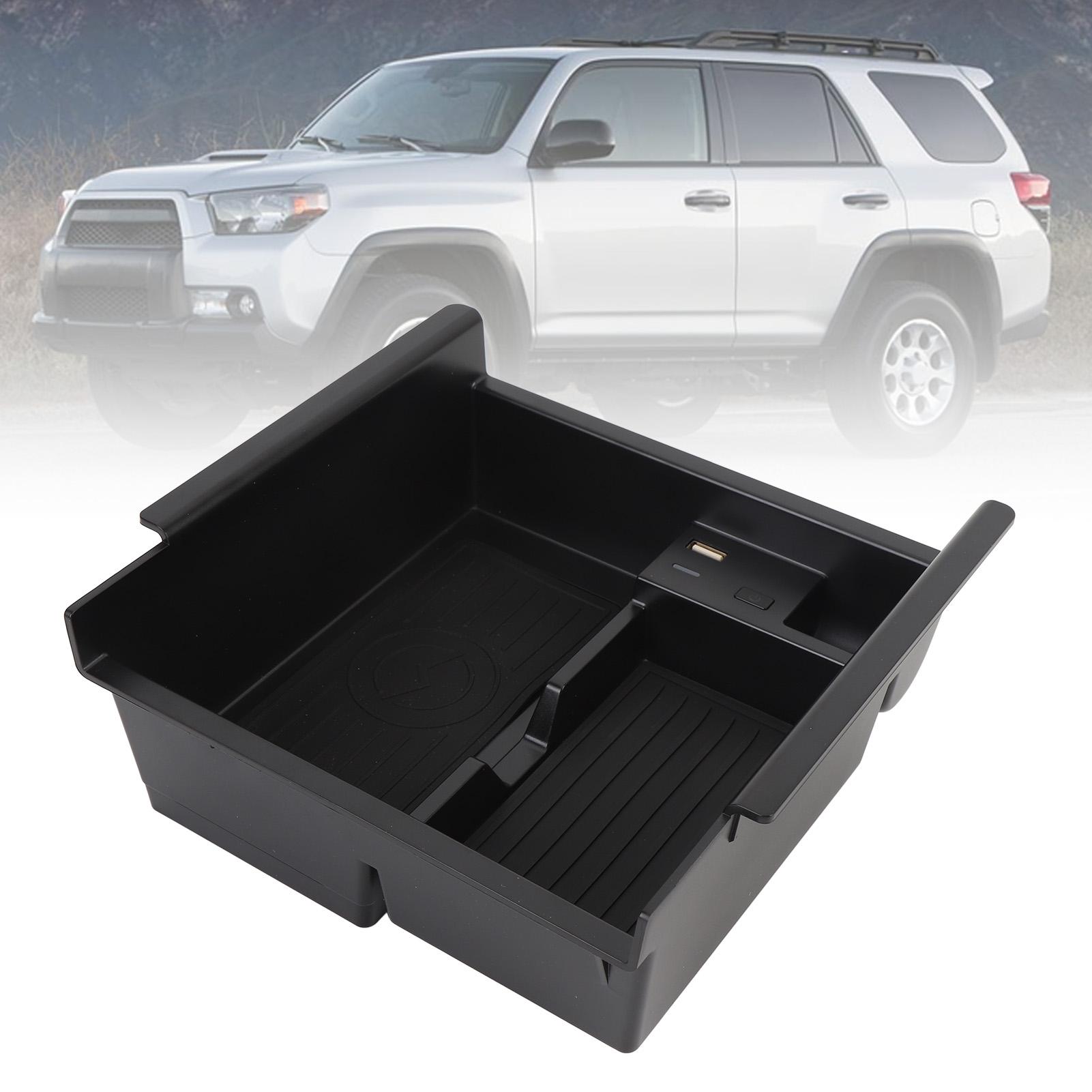 

Car Wireless Charger 15W Automotive Center Console Organizer Wireless Charging Pad with Cigar Lighter for Smartphones