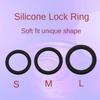 3 Sizes Silicone Cock Rings Male Delay Ejaculation Penis Lasting Erection Scrotum Testis Restraint Adult Game Sex Toys For Men