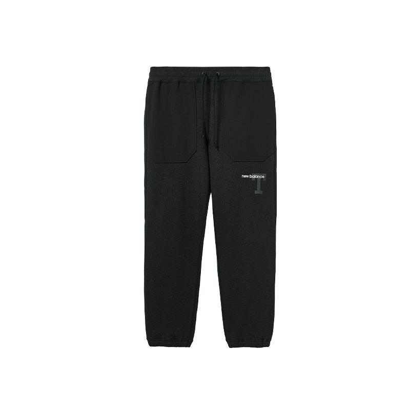 New Balance Casual Pants Men s AMP25063 BK Moderate Cuffed Pants AMP25063-BK M