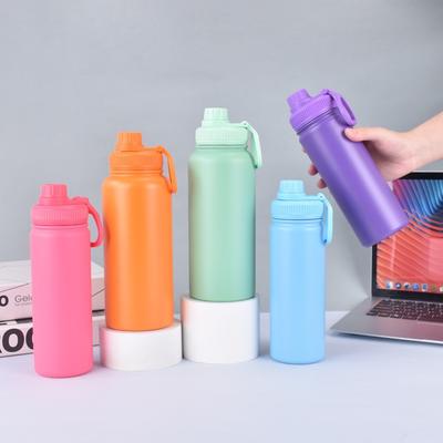 Spray 304 Stainless Steel Thermos Cup Outdoor Portable Travel Pot Multi-Capacity Space Pot