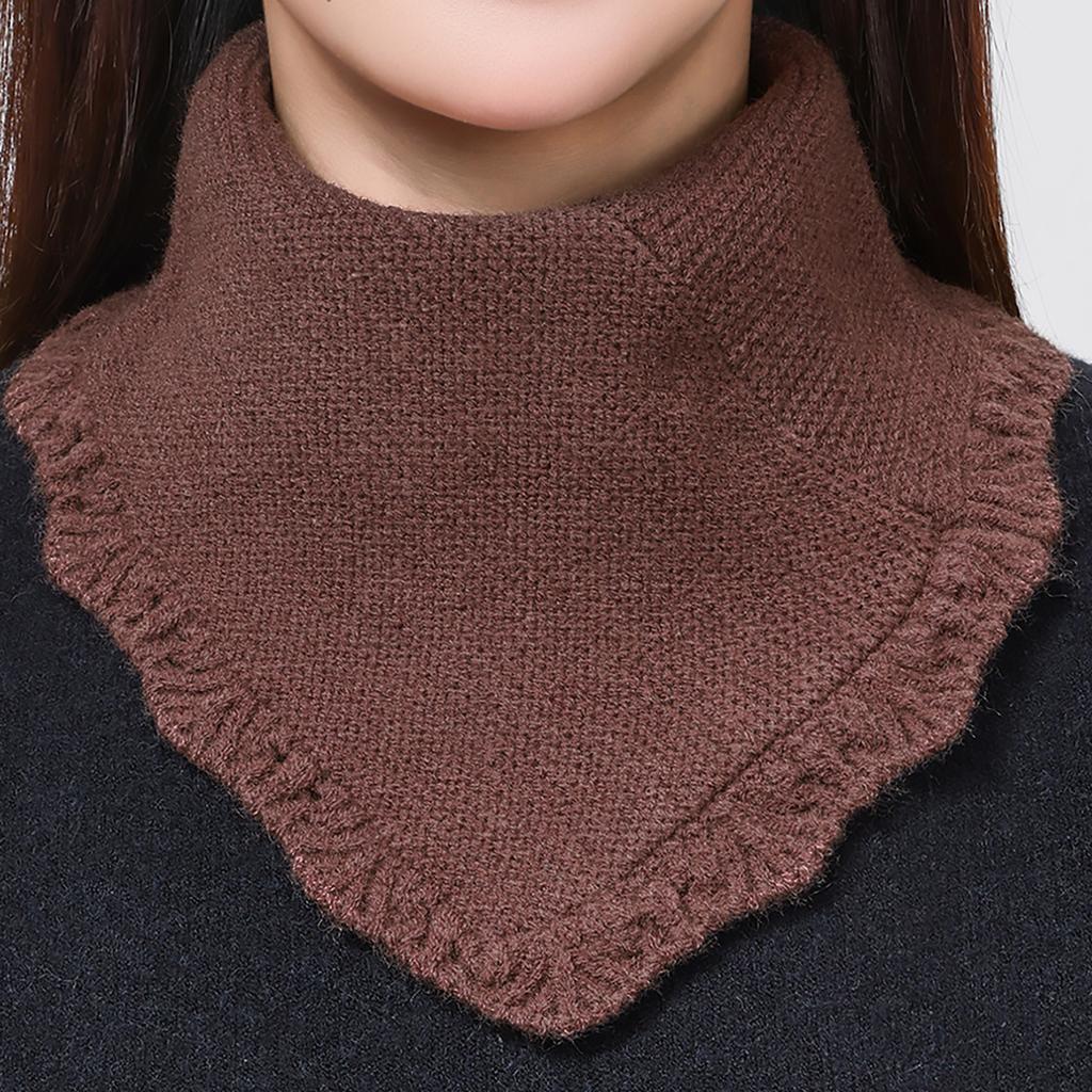 New Detachable Knitted Turtleneck Fake Collar For Women Neck warmer Autumn Winter Warm Cover Head Neck Knitting False Collar