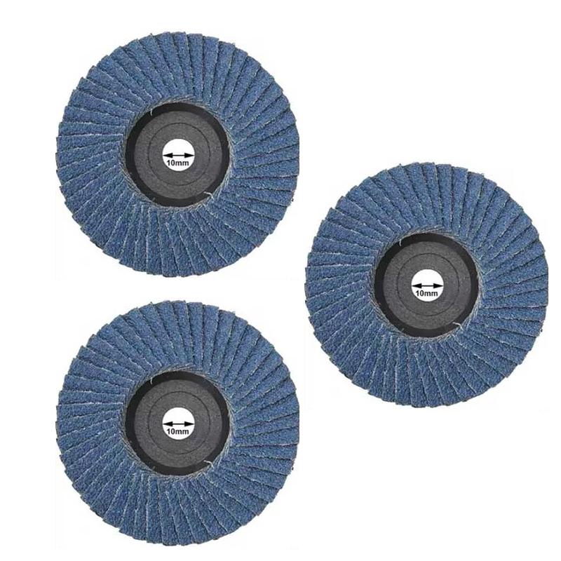 3-15pcs 75mm 3 Inch Flap Discs  Abrasive Sanding Wheels for Angle Grinder Metal Wood Polishing Tools Accessories Disc Block Pad