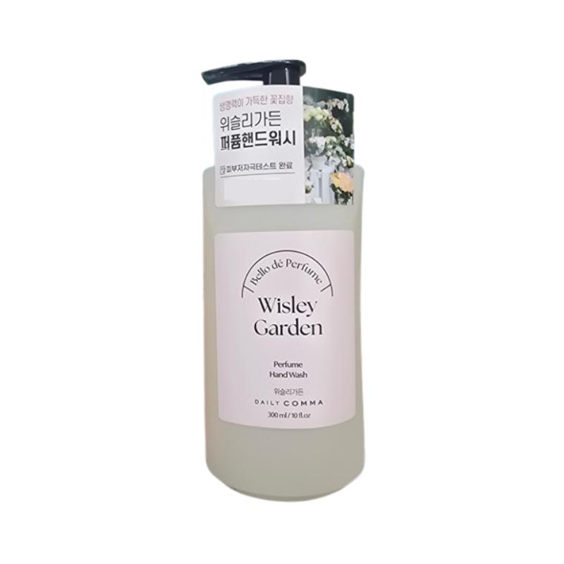Ежедневное Comma Velo de Perfume Мыло для рук 300 мл – Аромат Whisley Garden, Увлажняющее ароматическое мыло для рук, Ежедневное мягкое очищающее средство 300ml