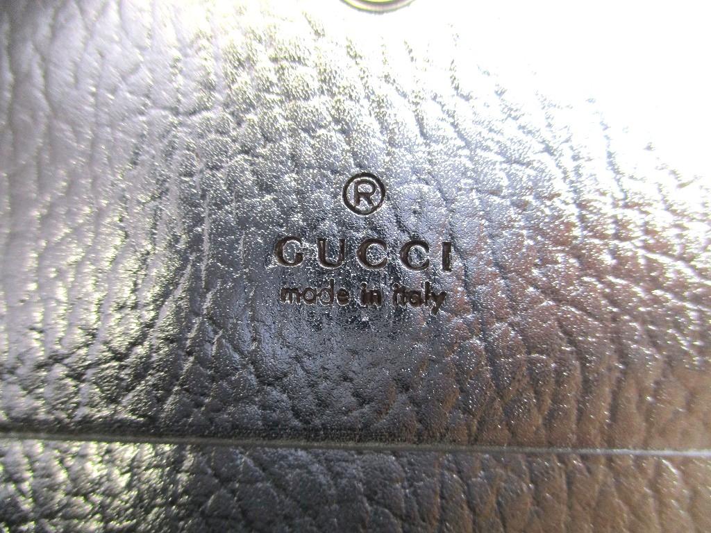 Authentic GUCCI GG Marmont Silver Leather Bifold Wallet Compact Wallet #b125  Open Box