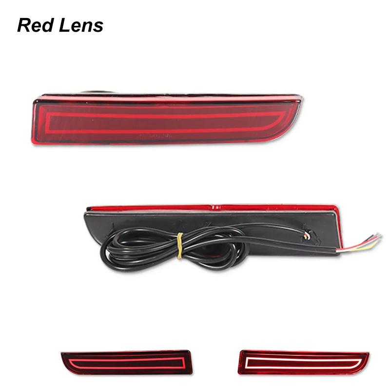 LED Bumper Reflector Lights For Mitsubishi Lancer Evo Evolution ASX Outlander Sport RVR Dynamic Turn Signal Rear Tail Brake Lamp