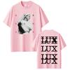 Singer Lux Rosalia Fashion Print Tshirt Unisex Unisex Harajuku Clothing Tshirts Shortsleeved Casual Cotton Tshirts Streetwear