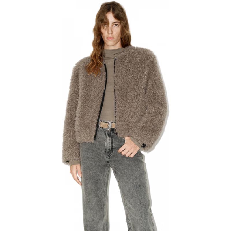 

MO&Co. Куртка из флиса тедди L 170