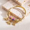 1PC Women's Fashion Pan Family DIY Multi Element Love Beaded Bracelet Date Travel Banquet Party Holiday Dressing Gift