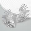 Retro Alloy Sunflower Earrings - Trendy European & American Fashion for Women
