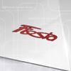 3D For Ford Fiesta MK6 MK7 MK8 MK5 ST Car Sticker Zinc Alloy G1Emblem Body Accessories Styling Metal Rear Trunk Badge Decal