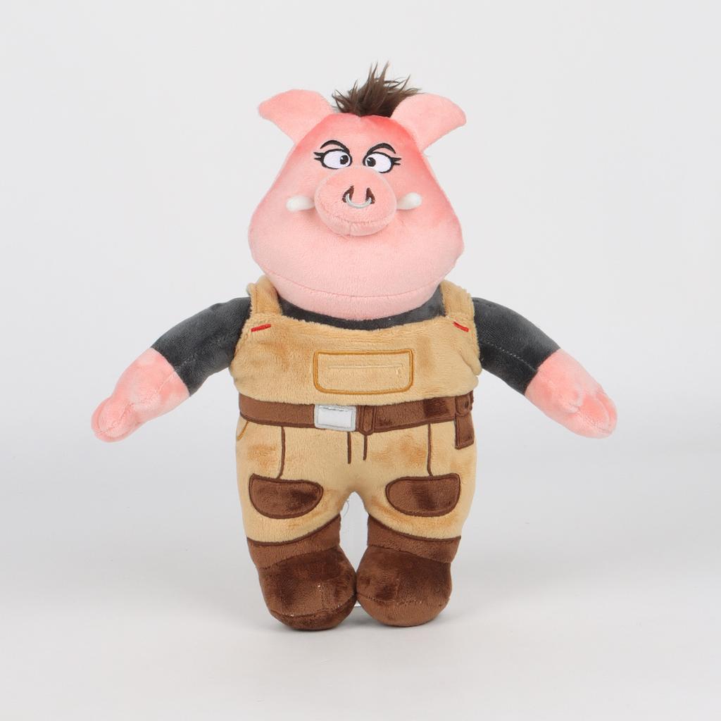 Cute Animated Movie Merchandise The Bad Guys 2 Doom Plush Bird Girl Doom Mr.Shark Pigtail The Bad Guys Toys Birthday Gift