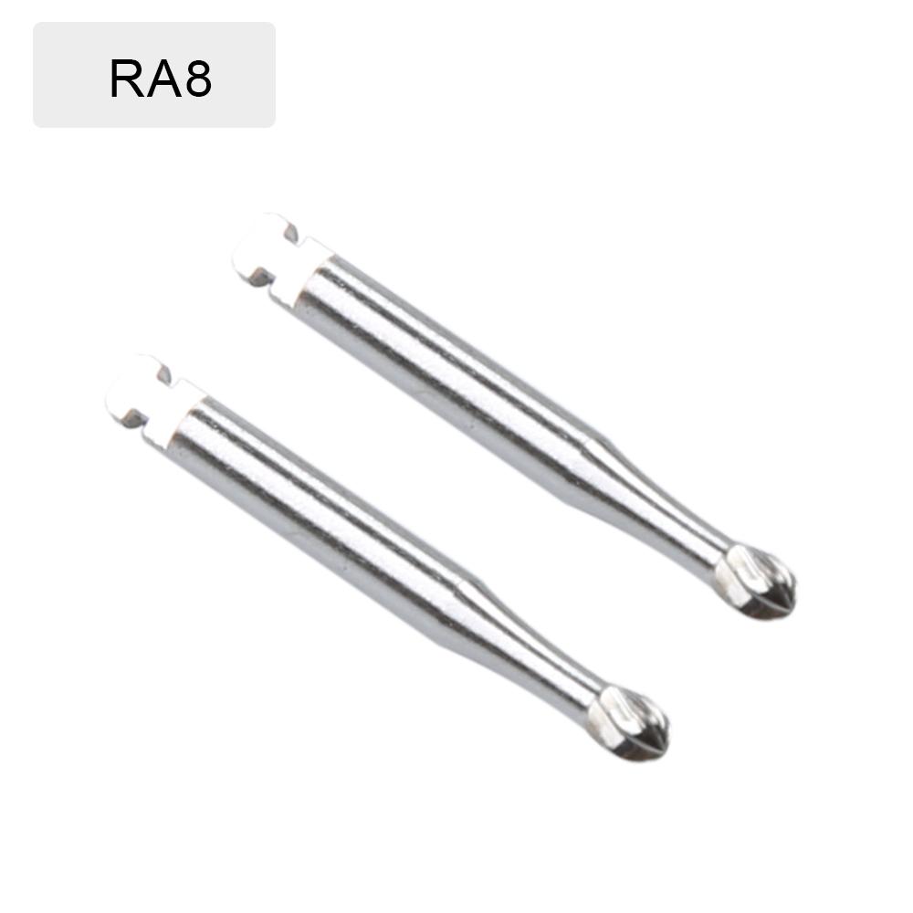 5pcs/box New Dental Tungsten Carbide Burs Slow Speed Round RA Series For Dentistry Lab Clinic 2.35mm Polishing Bur Tool