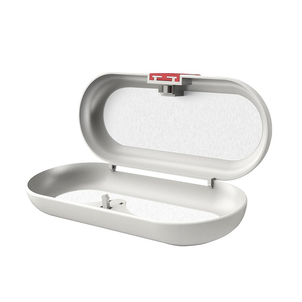 Car Sunglasses Sun Visor Sunglasses ABS Multifunctional Sunglasses Storage Case for Car Eyeglasses Kwak's Stand, Holder, (Black)