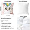 Cute You Shou Yan Cushion Cover Home & Car Multi-Scene Pillow Cover - Reversible, Soft & Durable For Daily Use