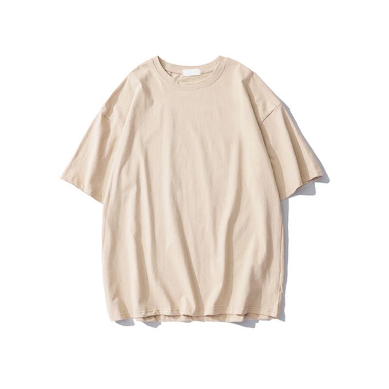 Unisex Plus Size Heavy Cotton Short Sleeve T-Shirt, Loose Fit, Extra Large, Versatile Base Layer.