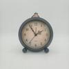 Metal Silent Alarm Clock Retro Creative Bedside Clock Silent with Light