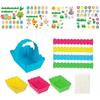 Easter Basket Kit with 8pcs Baskets and Stickers for Handmade Projects, Crafting, and Festival Gift Packaging Toys