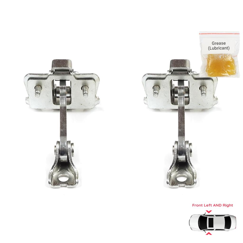 BDP949-1 2 Pieces Front Left AND Right Door Catch Hinge Brake Stop Check Limiter for Renault Master MK2 Opel Movano A Interstar 1998-2010 8200597523