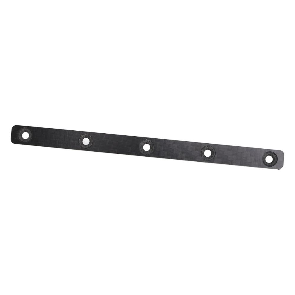Black Carbon Fiber Chassis Stiffener for Tamiya TT02/TT-02 1/10 RC Car For 1/10 Scale