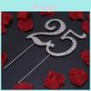 Wedding Cake Topper Holder With Alloy Metal For Anniversary Celebrations And Birthdays